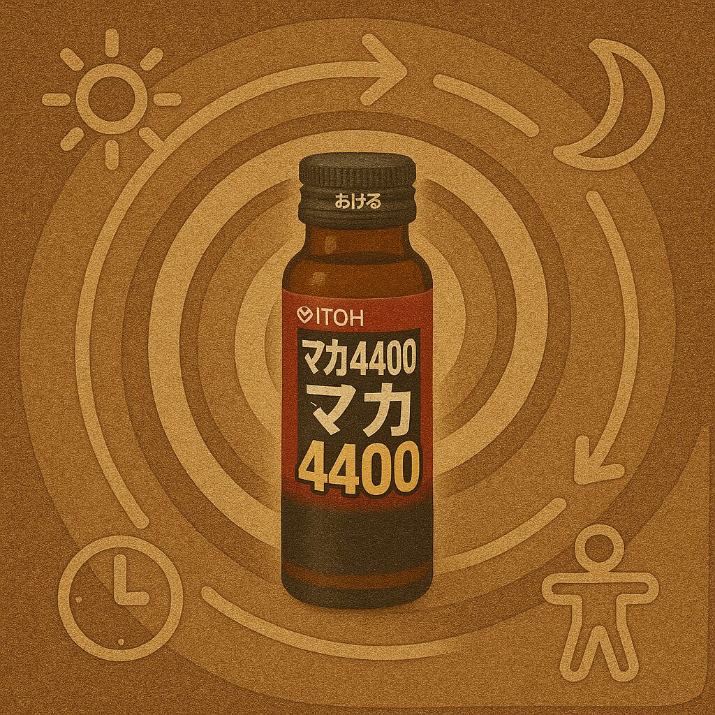 マカ4400速攻maxをいつ飲むべきか総括