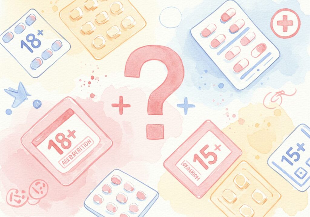 精力剤は何歳から使用できるのか?