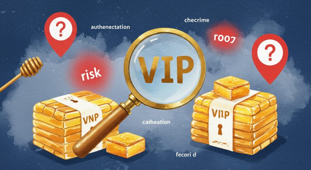 レジェンドハニーVIPの見分け方とリスク