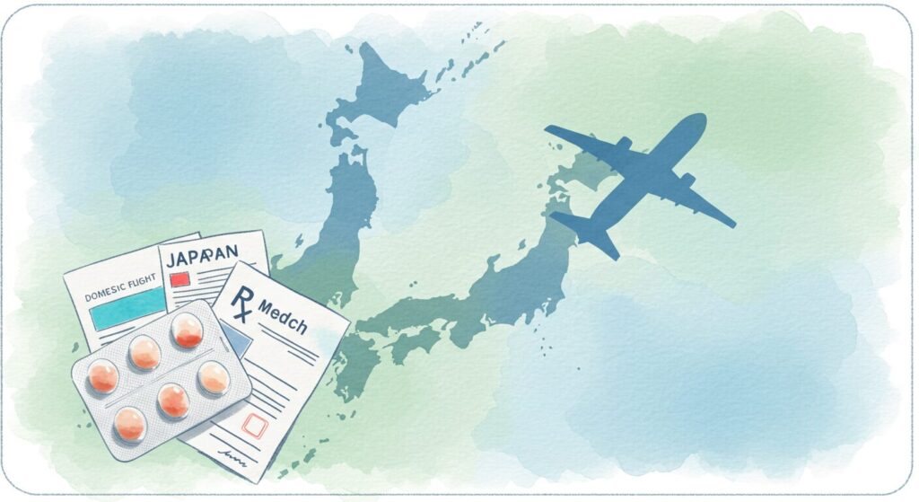 バイアグラ飛行機持ち込み国内線での規則と注意点